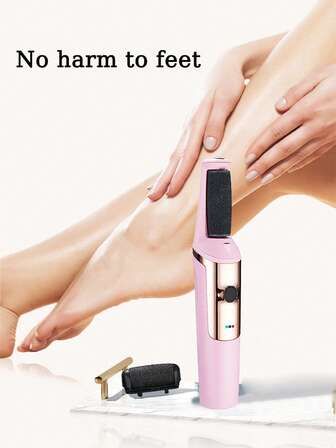 Electric Foot File ProfessionalFoot Care Tool Suitable For Dry, Dead Light Beige, Cracked, Hard LightBeige, Home Pedicure Set, Perfect Holiday Gift For Men And Women,Electric Foot Trimmer For Calluses, Foot Grinder For Heel Repair, Skin Removal, And Armor Removal