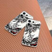 de anime para fundas de teléfono transparentes a prueba de golpes de cuatro esquinas para  MOTE6 E7PLUS E13 E20 E32 E40 MOTOEDGE30 EDGE40 EDGE50 MOTOG04 G6OLAY G7 G8PLUS G9 9POWER G13 G14 G23 G24 G32 G34 y MOTOG35 G42 G54 G55 G71 G73 G84 G85, cubierta protectora a prueba de golpes, cubierta protectora de moda, diseño de anime, resistente a los arañazos, esquinas reforzadas, seguidor de , usuario de smartphone - Mezcla de colores - Ver 6