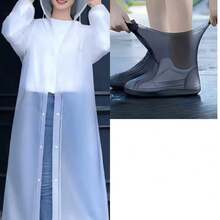 2 Color Options, 1 Pair Latex Shoe Covers, Anti-Slip Thickened Wear-Resistant, Suitable For Cycling And Rainy Day Walking, Protect Shoes From Getting Wet, Unisex, Durable, Elastic, Easy To Clean, Multi-Color - Excellent Rain And Wet Weather Protection, Reusable Anti-Slip Shoe Covers, Durable Outdoor Shoe Covers, Suitable For Outdoor, Travel, Camping, Hiking, Cycling, Fishing, Rainy Days, Vacation, Seaside, Beach And More Occasions