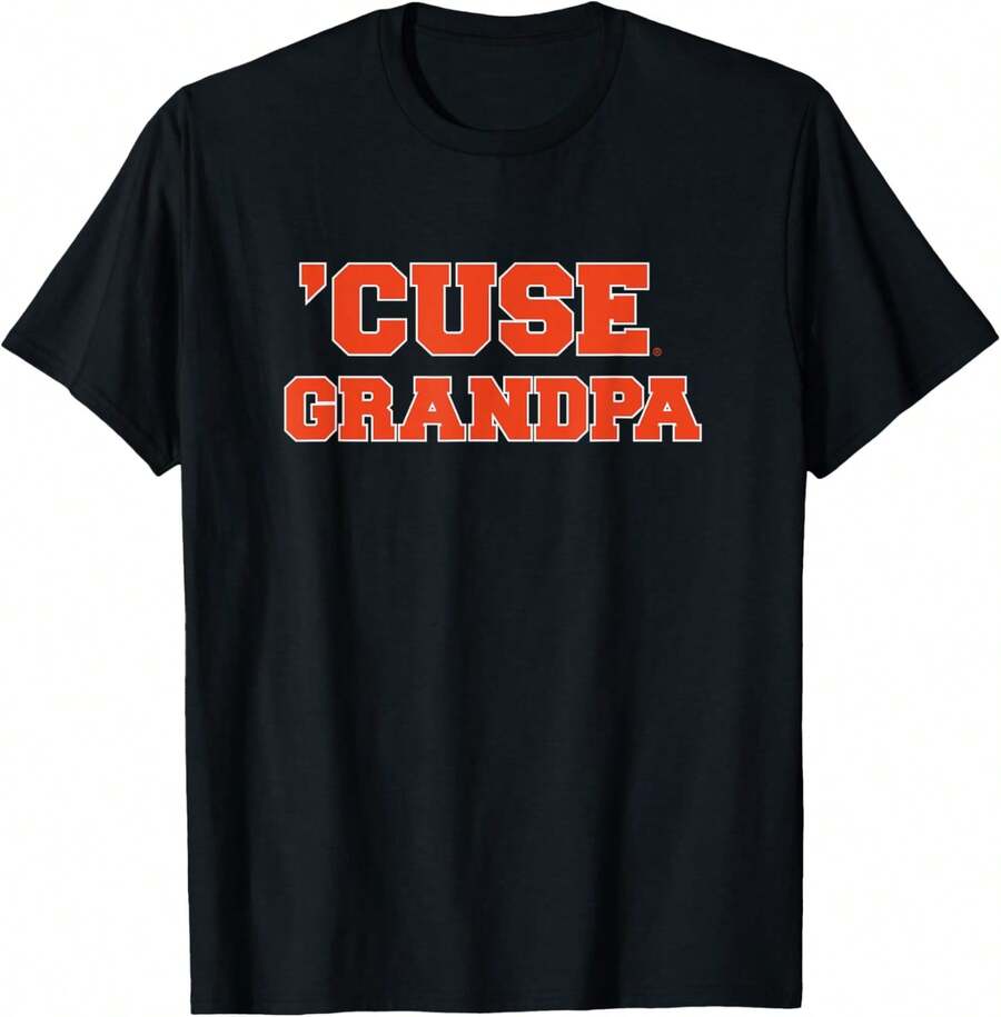 Syracuse University Orange Grandpa T-Shirt - màu đen - Xem 1