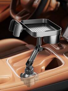 REMAX حامل كوب سيارة وحامل هاتف 2 في 1 عالمي، قابل للتوسيع مع قاعدة قابلة للتعديل