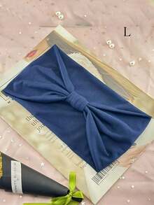 1pc Women's Headband, Wide Elastic Headband, Non-Slip Thick Headband, Stretchy Absorbent Sports Headband, Large Bow Soft Headscarf. Available In Multiple Colors. Warm Hair Bands Women Bandanas Winter Hair Accessories