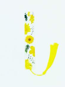 5pcs/1pc Creative Resin Dry Flower Bookmarks, Suitable As Student And Teacher Gift,School Supplies,Back To School - Multicolor - View 26