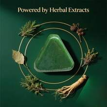 120g Jabón de hierbas, jabón multifuncional, champú de hierbas refrescante para el hogar - Verde - Ver 3