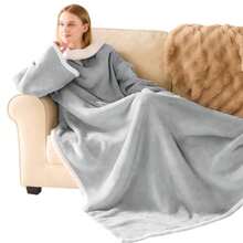 Bata casual de mujer de unicolor de lana jacquard, bata de baño/pijama de una pieza para otoño e invierno, pijama de felpa, camisón de felpa cálida y linda para mujer, adecuado para uso familiar y ocio. Un regalo cómodo para cumpleaños, fiestas, parejas/novias. Regalo de Navidad. Pijama/bata de mujer acolchada y gruesa