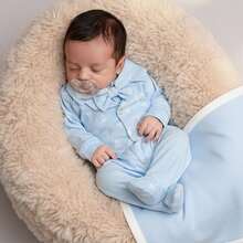 Baby Boys Jumpsuits - Màu xanh lam - Xem 4