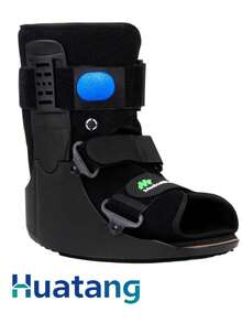 Bota Ortopédica Walker Neumática Corta Válvula de Aire Lesiones de Tobillo Soporte Ajustable y Recuperación Rápida Suela Balancín y Confort Anatómico Postquirúrgica - GRANDE - Ver 8