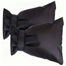 Capa para torneira externa resistente contra congelamento no inverno, com isolamento e design dobrável - Protetor universal de interface de mangueira macia, inclui ferragens de fácil instalação, tecido durável para clima frio (compatível com válvulas externas), adequada para proteger torneiras externas contra congelamento no inverno, estilo clássico para uso em canos em clima frio, construção resistente, costura reforçada, manutenção de propriedade