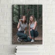 1pc Customized Frameless Canvas Print - Personalized Photo Wall Art For Home, Office, Wedding, Anniversary - Multipurpose Frameless Poster Suitable For Bedroom, Living Room, Hallway Decor