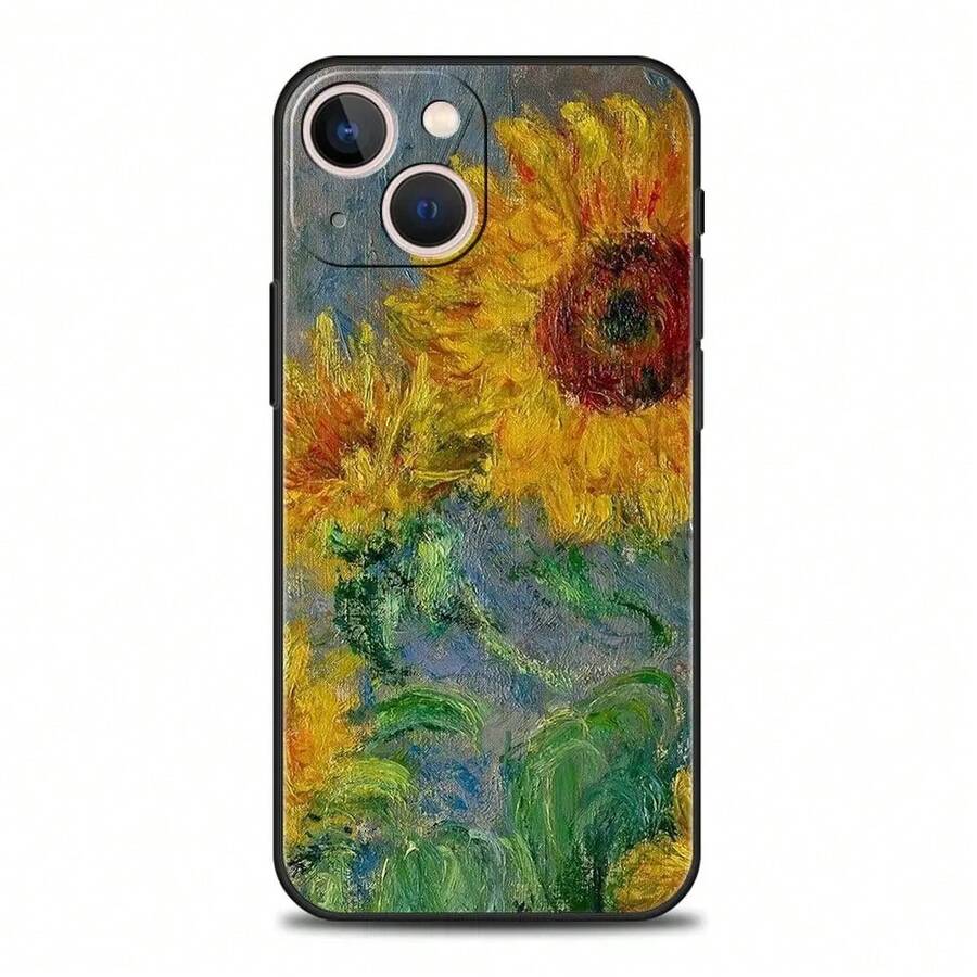 Funda de Teléfono con Pintura al Óleo de Van Gogh compatible con iPhone Apple 14 13 Pro Max 12 11 Mini 7 8 Plus XR XS X SE 2020 Cubierta Suave Coque Funda, Cubierta Compatible con Funda Para iPhone 17, Funda Para iPhone 17 Pro, Funda Para iPhone 17 Pro Max - a5 - Ver 1