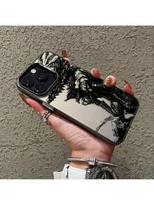 Popular Anime Dark Warrior Phone Case, Compatible With IPhone 16, 15, 14, 13, 12, 11 Pro Max, X, XR, XS Max, 8, 7 Plus, With Shockproof Matte Back Cover