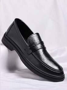 Men's Soft Slip-On Loafers, Anti-Slip Retro Casual Shoes, Fashion Dress Shoes (Wedding Shoes)
