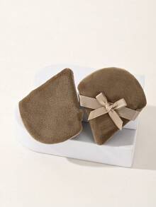 5pcs Butterfly Powder Puffs, Double-Sided Velvet Makeup Powder Puffs, Suitable For Home And Makeup Artist Use (Triangle Shape),Cheap,Stocking Stuffers,Makeup,Makeup Tools,Cheap Stuff,Gifts,Gifts For Women,Christmas Gifts