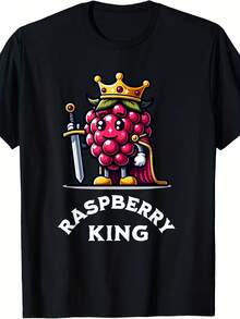 Pberry King Funny Fruit Berry Summer Pberries T-Shirt - 款式11 - 查看 1
