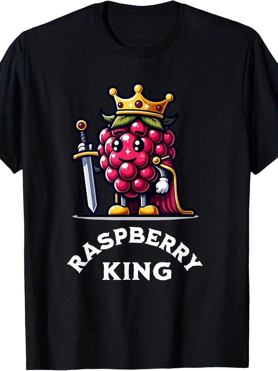 Pberry King Funny Fruit Berry Summer Pberries T-Shirt - 款式11 - 查看 1