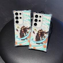 Funda de teléfono de personaje de anime compatible con los modelos de la serie Galaxy A56 A26 A36 A55 A35 A06 A16 A05 A14 A24 A34 A54 A15 A05S A25 A23 A33 A53 A73 4G 5G, equipada con panel trasero suave transparente para protección contra caídas, anti-caída. - Mezcla de colores - Ver 1