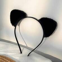 Plush Cat Ear Headband, Sweet & Cute Style, Women Hair Accessories, Holiday Essential Headpiece, Suitable For Casual Daily Wear And Parties, School Supplies, Back To School, Autumn Accessories, Halloween Decoration,Gifts,Travel,Gifts For Women,Hair Stuff,Stocking Stuffers - Multicolor - View 15