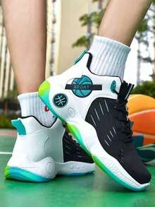 Zapatos de baloncesto para hombre.Zapatillas deportivas para hombre con aumento de altura, Zapatos deportivos para hombres,Zapatillas de baloncesto de moda para hombres,transpirables, antideslizantes.zapatos deportivos para correr Ligeros, Diseño duradero, Zapatillas de baloncesto profesionales para hombre.apropiados para exploración al aire libre, trotar y senderismo.Zapatos De Baloncesto Profesionales De Moda Para Jóvenes - azul oscuro - Ver 5