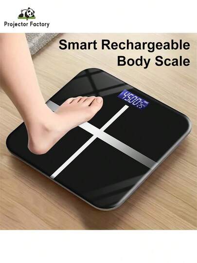 Intelligent Weight Scale,Large LCD Digital Weight Scale, Home Bathroom Scale , USBPowered, Max 180kg/396.8lb, For Accurate Body Weight Measurement ,For Home, Gym, And Office Use,