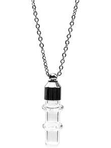 Blood Vial Necklace Stainless Steel Glass Heart Vial Perfume Bottle Cremation Urn Pendant Necklace For Women Keepsake Memorial Jewelry2025 - 17 - 查看 1