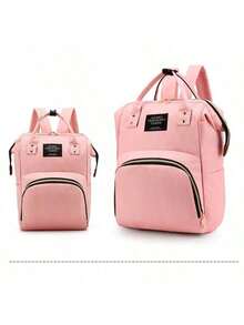 Túi đa năng cho mẹ, dung tích lớn, kiểu dáng đơn giản và dễ mang theo, túi dã ngoại thời trang và thoải mái, nhẹ và rộng rãi, ba lô đựng bình sữa và tã bỉm với ngăn đựng sữa riêng biệt và nhiều ngăn nhỏ khác, thích hợp làm quà tặng cho mẹ hoặc quà sinh nhật. - màu đen - Xem 11