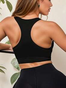 Kit Of Up To 3 Women's Sports Tops For Yoga, Workout, Removable Padding, Gym, Running, Cropped Top, Bra, Sporty Everyday Wear - Nhiều màu - Xem 9