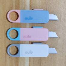 1-3 piezas Cuchillo utilitario mini retráctil, abre sobres, abre paquetes mini llavero, adecuado para cajas y sobres - Talla única - Ver 10