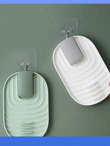 1 Piece Foldable Kitchen Splash Guard Simple Practical Pot Lid Holder, Kitchen Multi-Purpose Pot Lid Storage Rack, Household Soup Spoon Ladle Stand, Multifunctional Plastic Ladle Rack, Hangable - Multicolor - View 8