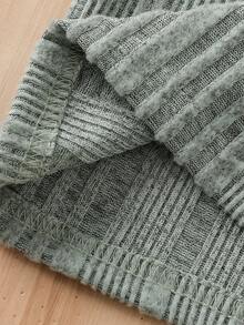 Baby Mädchen Mode Lässig Süß Set, Herz Stickerei Puffärmel Stylisches T-Shirt + Schleife Karomuster Skort