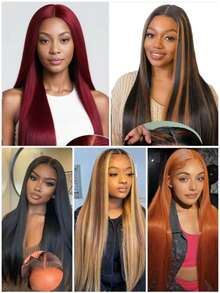 Eulisi 30 Inch Straight Lace Front Wigs 60% Human Hair 13x4 HD Transparent Lace Frontal Wigs Human Hair Pre Plucked With Baby Hair Natural Black Color,Short Straight Bob Wigs 8-14 Inch