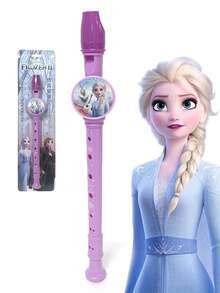 Disney 冰雪公主仿真长笛玩具，儿童益智塑料长笛乐器游戏套装促销玩具，流行款式益智趣味儿童乐器玩具塑料长笛。 - 彩色 - 查看 9