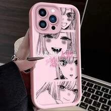 Anime Cute Kitagawa Phone Case Covercompatible with  17 Air 16 16E 15 14 13 12 11 Pro Max X XS X S Max XR SE 2020 SE4 7 8 Silicone Cover,Covercompatible with  17 Hülle, 17 pro Hülle, 17 promax Hülle