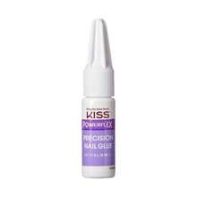 KISS PowerFlex Precision Nail Glue - Fast Drying Adhesive For Glue-On Nails &Amp; Repairs With Precision Tip Nozzle, Ideal For Tips &Amp; Wraps, Net Wt 010 Oz (3g) - 杏色 - 查看 1