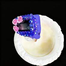 Bộ đếm nhẫn kim cương một mặt 3 bông hoa (8018), Bộ đếm nhẫn kim cương, Bộ đếm lời cầu nguyện hàng ngày - Nhiều màu - Xem 10