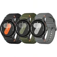 Smart Watch Strap - 09-black/Dark Grey/ Green - View 12