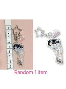 New Jeans Acrylic Keychain, Keyring Pendant Bag Charm, Celebrity Group Merchandise - Multicolor - View 13
