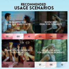 Pudaier 1 件不粘唇彩，持久保湿镜面水光泽，易于混合的润唇膏，适合生日圣诞礼物 - #10 - 查看 9