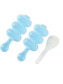 1 件可爱卡通猫形饭团制作器奶昔，配 1 件小饭勺，饭团摇晃器，球形饭团模具，饭团模具，儿童寿司制作器午餐便当，家庭厨房午餐小工具 - 彩色 - 查看 19