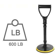 600lbs Capacity Standing Assistance Aid, Height Adjustable 40-51cm Mobility Support Tool With Stable 18cm Anti-Slip Base - Black - View 3