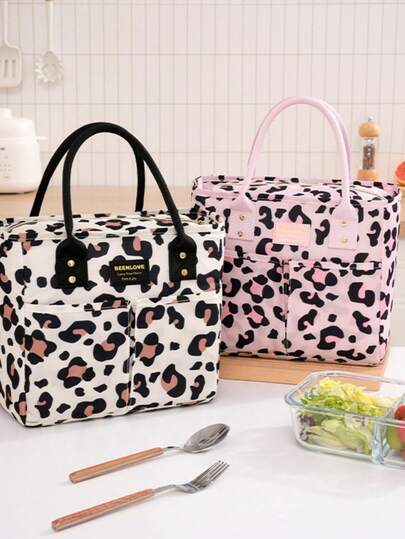 Große isolierte Lunch Box Tasche, wasserdichte tragbare Thermotasche, Aluminiumfolie isolierte Lunch Box Tasche für Universität, isolierte Lunch Tasche, Reise Picknick Outdoor Schule Arbeit Camping Büro Männer Frauen Studenten, Schul-Zubehör College Essentiell, Outdoor Kältepack, Urlaubs Lunch Box Tasche