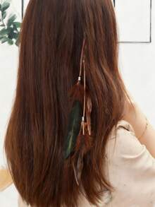 3pcs Artificial Boho Style Tassel Hair Clip With Snap, Suitable Women Daily Use,Hair Accessories,Hair Barrettes Hair Clips Claw Clips Hair Claws, Hair Slide, School Stuff,Stocking Stuffers,Stocking Fillers,Stocking Stuffers For Women,Stocking Fillers Women,Christmas Gifts,Gifts,Christmas Stocking Fillers,Gifts For Women,Gift,Christmas Gift,Stocking Stuffers For Adults,Stocking Fillers For Adult,Hair Stuff,Women's Accessories,Stocking Stuffer,Coming-Of-Age Hair Accessory,Christmas Hair Accessories,Gift Ideas For Women,Beauty Stocking Fillers,Christmas Gifts For Women - Multicolor - View 7