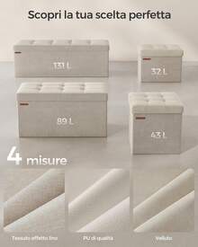 Storage Benches - Màu trắng kem - Xem 7