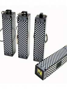 Puntero láser portátil de larga duración y alto rendimiento LI341 - Blanco y Negro - Ver 3