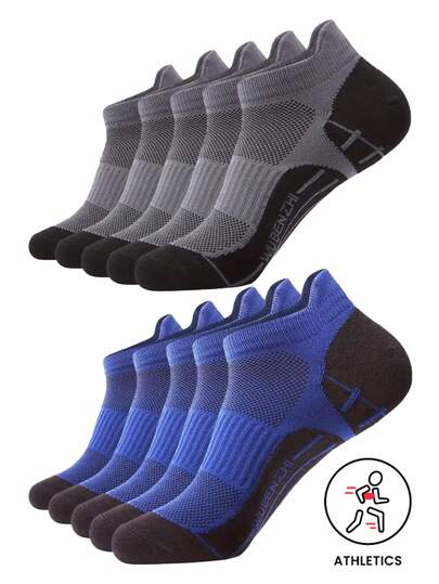 4 Pairs Teal Sports Socks, Unisex Fitness & Running Ankle Socks