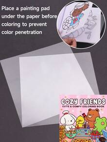 1 pieza Amigos acogedores: Libro para colorear de Coco con personajes de animales súper lindos en momentos de higge acogedor para relajación, regalo para niños, libros para colorear de dibujos animados lindos, regalos, juguetes para niñas y niños adolescentes (regalo de Navidad)