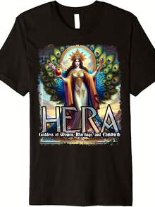 Goddess Hera Greek Mythology Style Pm T-Shirt - 款式4 - 查看 1