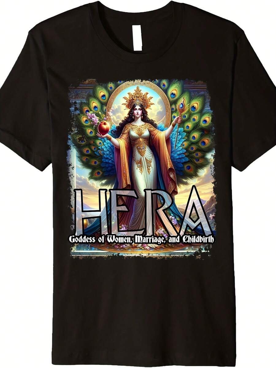 Goddess Hera Greek Mythology Style Pm T-Shirt - 款式4 - 查看 1