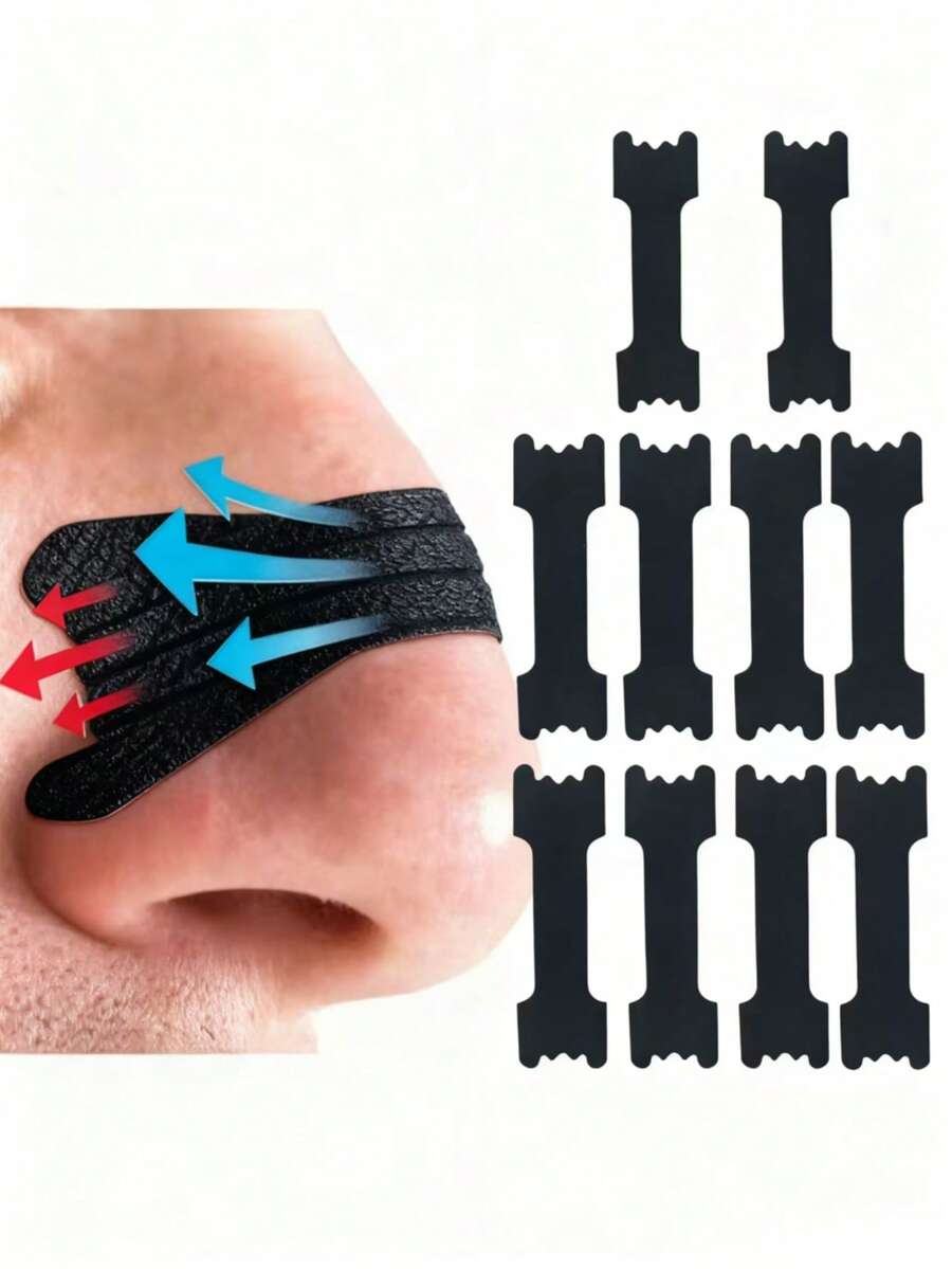50pcs/Pack Multi-Functional Dilator Strips, Effectively Reduce Snoring. Suitable For Daily Use And Nighttime Sleep, Help Promote Smooth Breathing And Provide Physical Support For Cavity, Comfortable Fit, Non-Irritating, Convenient Packaging For Easy Carrying.