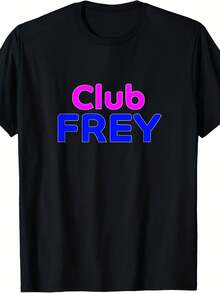 Club FREY Family Reunion  First Last Name T-Shirt - 款式13 - 查看 1