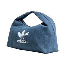 adidas originals 三葉草 ALWAYS ORIGINAL DENIM 經典牛仔 logo吊墜 大容量 棉質 雲朵包腋下包手 提包 男女同款情侶款 藍色 - 藍色 - 查看 6